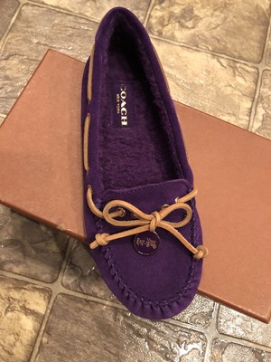 coach antonia moccasins
