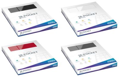 Ultimate Guard 18-Pocket Pages Side-Loading (50 Stück)