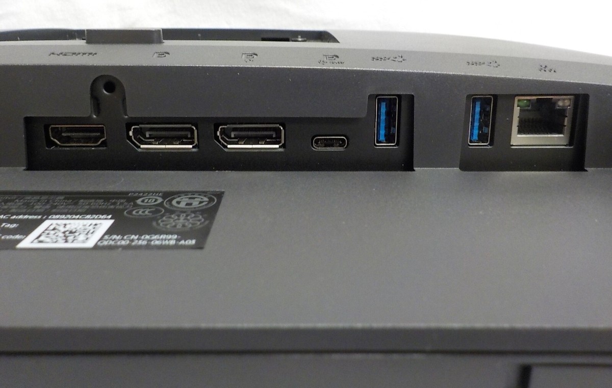 Dell P2422HE 24 inch IPS USB-C Hub Monitor - Gray Dell P2422HE 24 inch IPS USB-C Hub Monitor - Gray