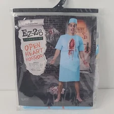 OPEN HEART HORROR Adult Halloween Costume - One Size Fits Most - NEW