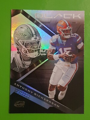2023 Panini Chronicles Draft Picks Black #4 Anthony Richardson Florida Gators