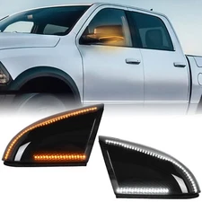 Nilight Side Mirror Marker Light for 2009-2018 Ram 1500 2500 3500 2009-2022 Ram