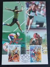 Carte Premier Jour 2008 Timbre Jeux Olympiques Pékin N°4222/4223 FDC Paris