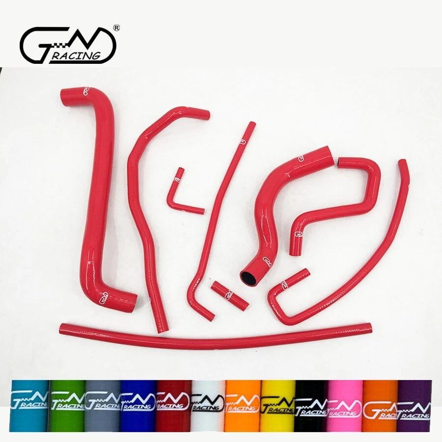 Kit de manguera de radiador de silicona negro Fit Chevrolet Corvette 5,7 L LT1 V8 1991-1996 Foto 3 de 4