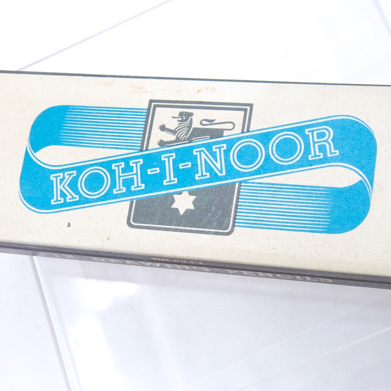 Koh-I-Noor Six Drawing Pencils with Case F 2H 4H Set