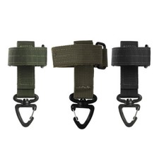 Webbing Gloves Rope Holder Tactic Gear Clip Keeper Outdoor Belt Keychain