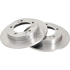 A.B.S. 2x Bremsscheibe vorne 290 Voll für Suzuki Samurai SJ OS 15657