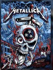 Metallica M72 Official 2025 Nashville Pop Up Poster Landon Armstrong Sold Out