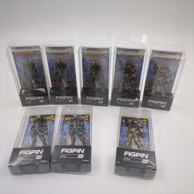 FiGPiN Borderlands 3 Zane Moze Trading Pin Lot of 8 Enamel Collectibles New