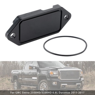Billet Coolant Block Off Plate 97941204 DP0402 For Silverado Sierra 6.6L 11-17