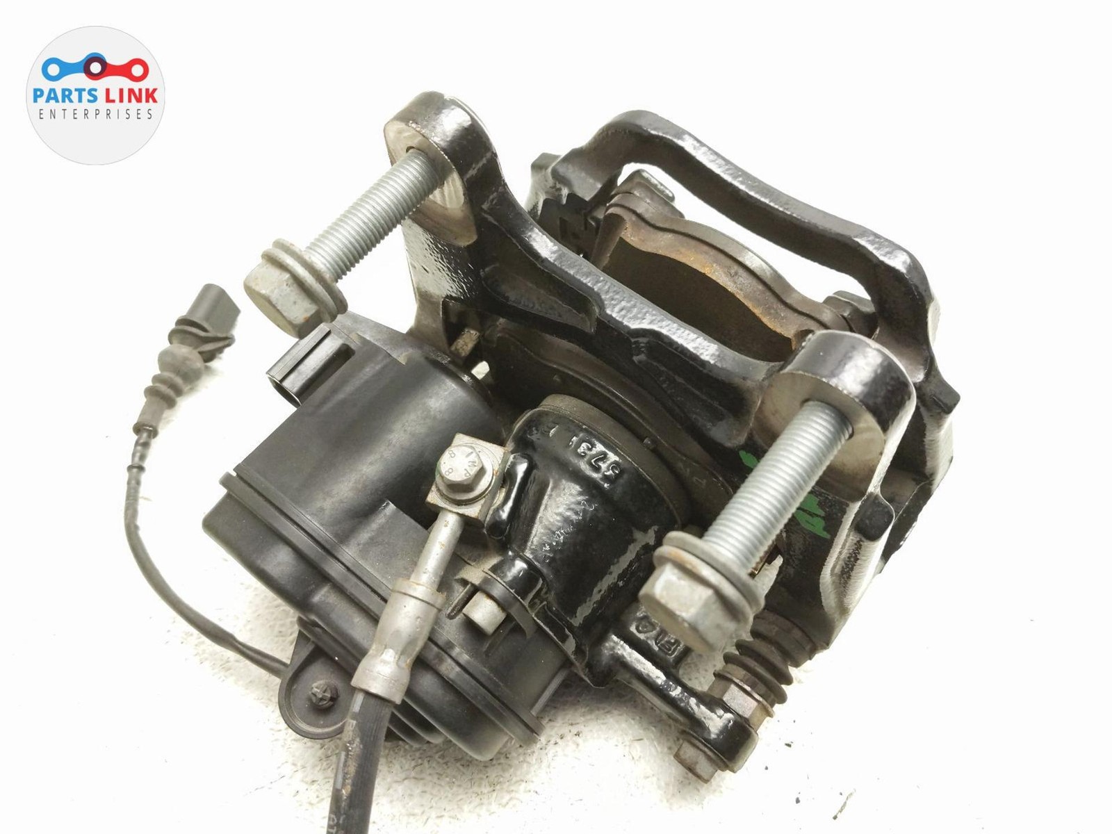 2016-20 BENTLEY BENTAYGA REAR RIGHT DISC BRAKE CALIPER BRACKET ASSEMBLY BLACK 3K