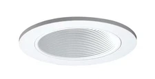 HALO 3 in. White Recessed Ceiling Light Adjustable Baffle Trim