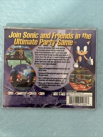 Sonic Shuffle Sega Dreamcast. CIB Complete Tested Working