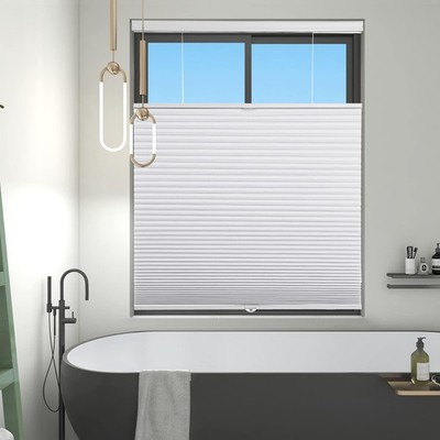 Blackout Top Down Bottom Up Cellular Shades, Cordless Honeycomb Blinds for Be...