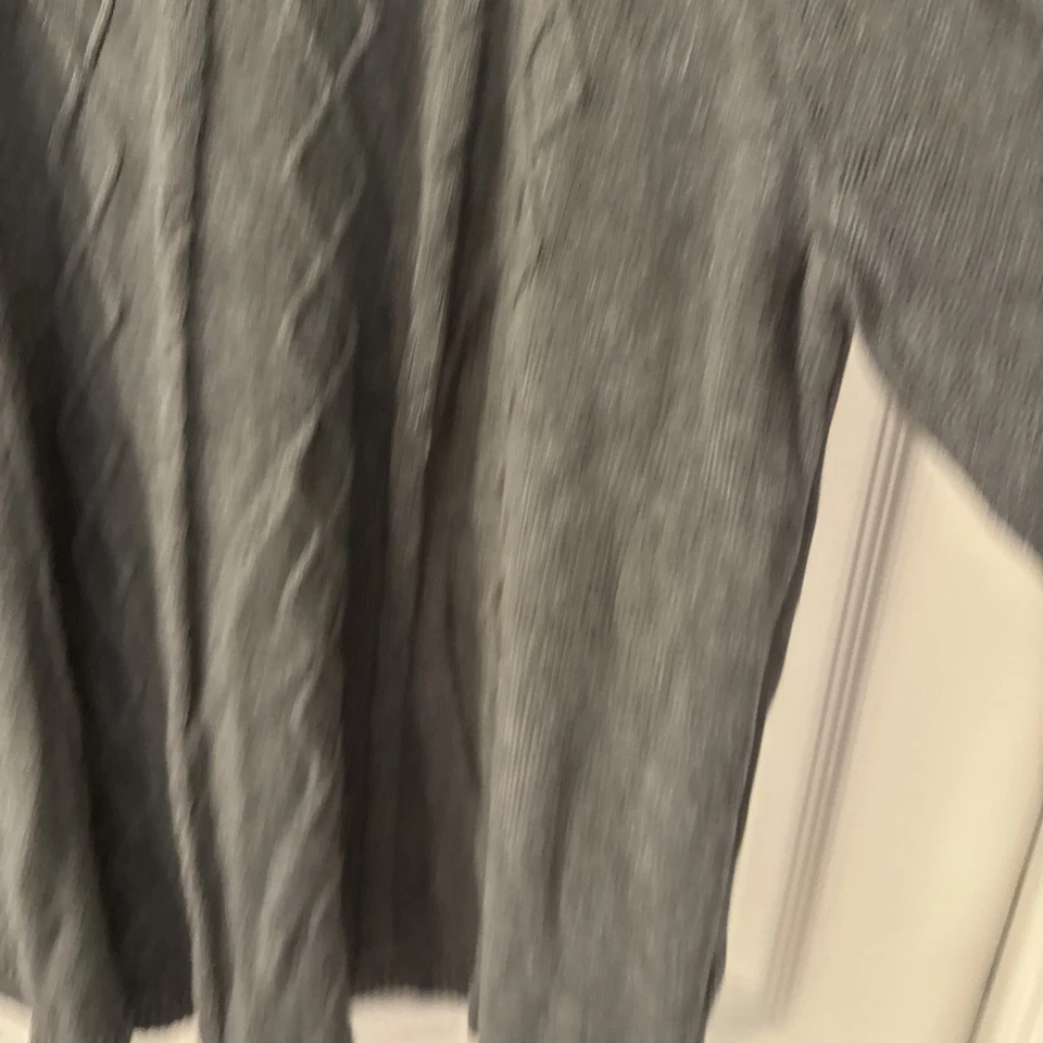 Kim Rogers Curvy 3X Suéter Mujer Tejido con Cable Túnica Pullover Gris Manga Larga Foto 3 de 4