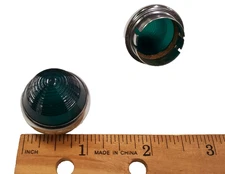 4x Dialight 031-0532-300 28.58mm Green Lens 031 Series Pilot Light Indicators