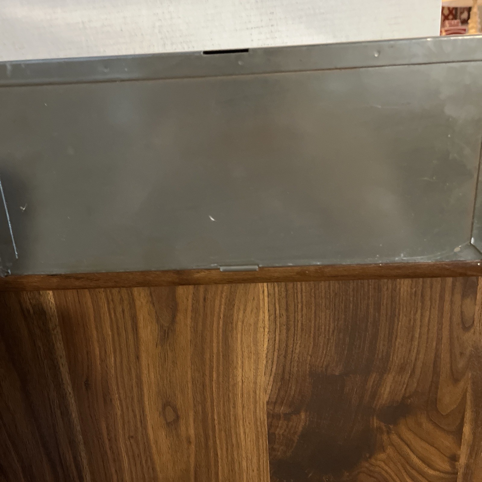 VTG STEELMASTER GRAY METAL DOUBLE DRAWER FILE BOX ART STEEL CO. NY USA ...