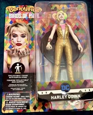 Bendyfigs Harley Quinn (Birds of Prey) Action Figure by The Noble Collection.  