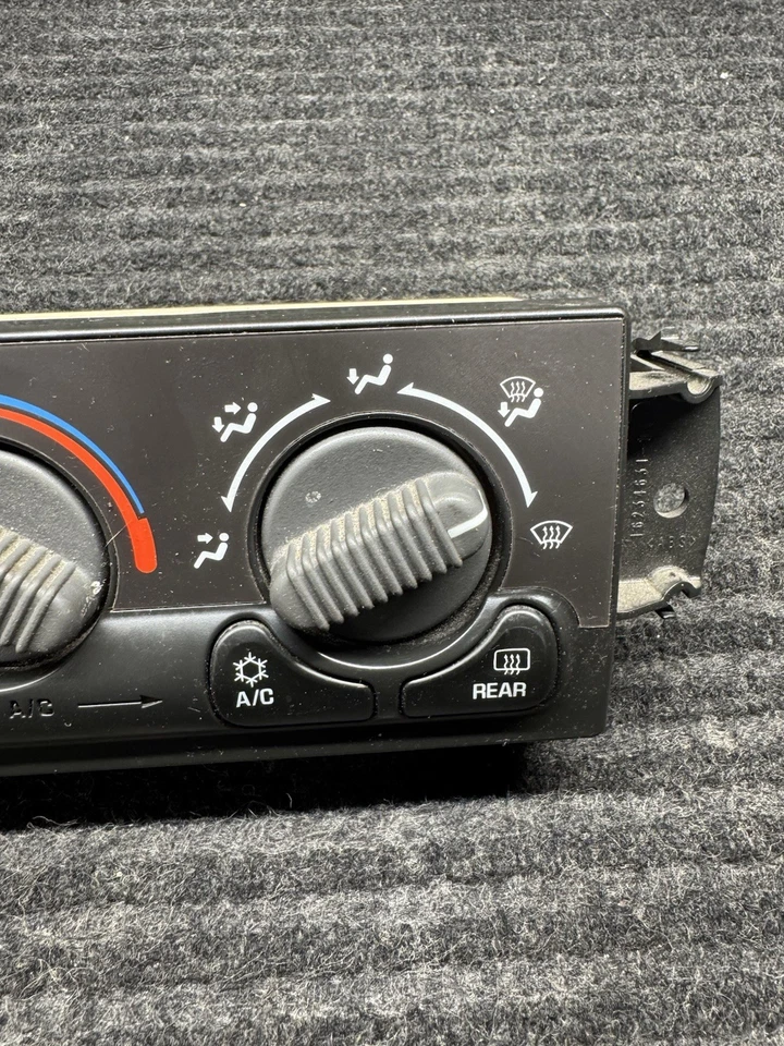 2000-2002 TAHOE YUKON ЛАВИНЫ AC КЛИМАТ-КОНТРОЛЬ ТЕМПЕРАТУРЫ НАГРЕВАТЕЛЬ ПЕРЕКЛЮЧАТЕЛЬ OEM - Изображение 4 из 4