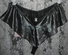 FENTY X SAVAGE BY RIHANNA PANTY THONG SEXY DARK SILVER S NWT — photo 1