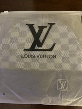 Louis Vuitton LV Logo Gray Check Knit Beanie ...