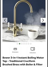 Bower 3-in-1 Instant Boiling Water Tap