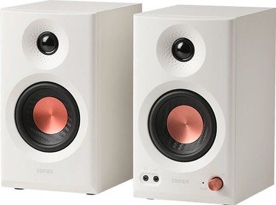 Edifier MR3-WT Studio Monitor Lautsprecher Weiß 2.0 36W Hi-Res Audio BT V5.4