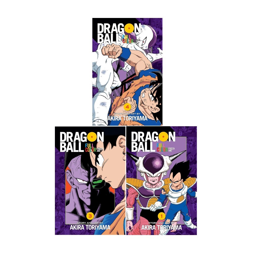 Akira Toriyama Unisex Dragon Ball Full Color Freeza Arc Volume 1,3,4 Collection 3 Books Collection Set By Akira Tor - Image 3