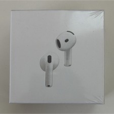 Apple AirPods 4 Earbuds White Bluetooth USB-C Active Noise Cancellation In-Ear