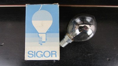 Sigor Light Bulb/Bulb E14 25W Dome Mirrored Silver Head Mirror Lamp