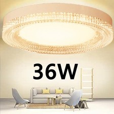 36W LED Ceiling Lights Panel Light Round Living Room Bathroom Kitchen Wall Lamp