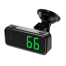 Mini LED Digitaler Geschwindigkeitsmesser für GPS Auto HUD 7 Farben MPH/KMH