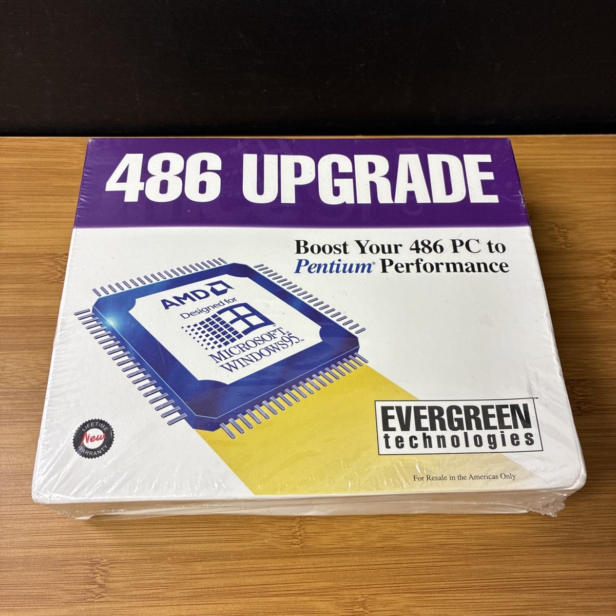 Akemiページ③ Evergreen Technologies 586 AMD 5x86 133MHz Socket 3 Overdrive 1997