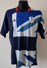 Great Britain 2012 National Olympic Games Home Football Adidas shirt size XL