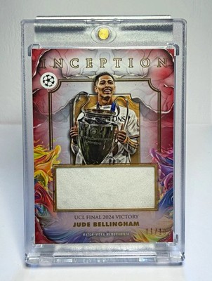 Topps Inception Jude Bellingham MR-JB Match Day Memories Relic 01/10   CL Final