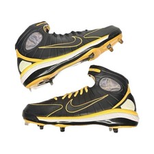 Nike Air Hiarache 2K4 Metal Baseball Cleats Black/Yellow (Maize)/White US 11 ‘07