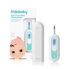 Frida Baby 3-In-1 Rectal, Underarm  Oral Thermometer for Kids, Digital Baby The