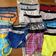 New 22 pairs Hanes Boys Asst Boxer Briefs Briefs Sizes 2T Small Med Large XL
