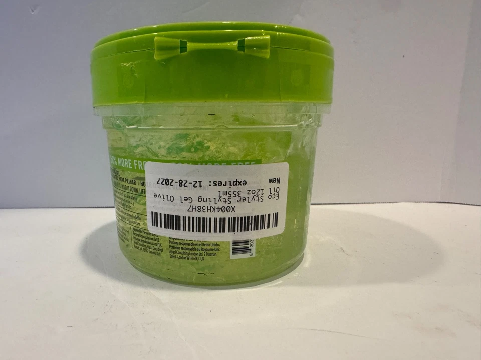 Gel de peinado Eco Styler _aceite de oliva _12 oz (340 ml) Foto 2 de 4