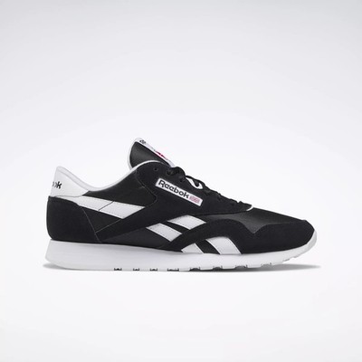 Reebok Classic Nylon 100009273 Running Shoes Men's Size 11.5 Black / White