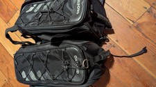 Oxford P50R Black panniers Saddlebags With Dry sacs