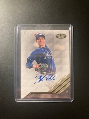 2018 Topps Tier One Blake Snell Auto On Card Autograph /275 #BA-BSN TB Rays