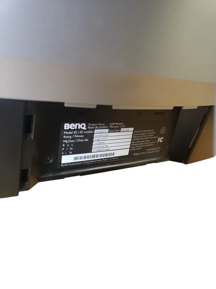 BenQ EX3200R 31.5" FHD 1800R Curved Gaming Monitor 4 ms 144Hz DisplayPort & HDMI - Image 4 of 4