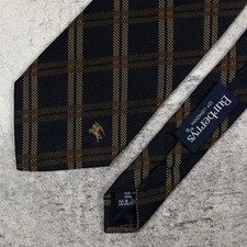 Vintage 90s Burberrys London Checkered Plaid 100 Silk Men  s Necktie nova check