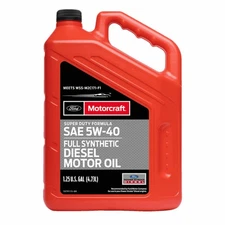 Engine Oil-Full Synthetic Diesel Motor Oil - 5 Quart Motorcraft XO-5W40-5Q3SD