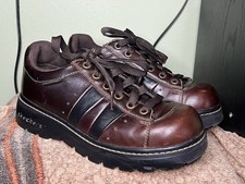 VTG Skechers Jammers Size 7.5 Chunky Lug Goth Grunge 90s Y2K Women