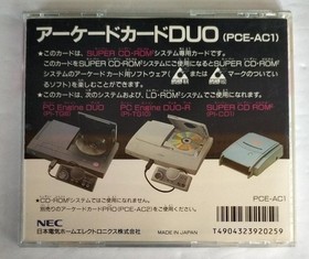 Arcade Card Duo Model Pce Ac1 Nec Home Electronics FMN69