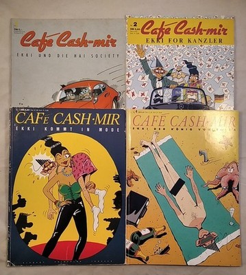 Konvolut: Cafe Cash-Mir [Comic]. Band 1. Ekki und die Hai Society; Band 2: Ekki 