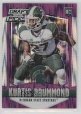 2015 Panini Prizm Collegiate Draft Picks Purple Flash 8/99 Kurtis Drummond 7p8