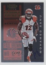 2012 Panini Contenders Playoff Ticket 98/99 Mohamed Sanu #216 Auto 1dw